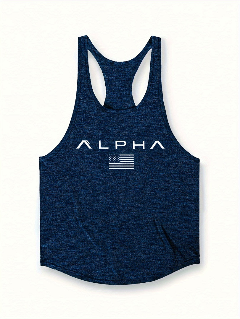 Men's Fitness Vest Loose Sleeveless Top For Sports Running Basketball Training_viptrois.com