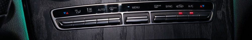 Suitable for Mercedes-Benz W205/W253/W213, C-Class, E-Class, Glc-Class Illuminated Knob-Style Air Vents