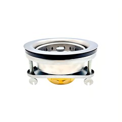 キッチンシンクステンレス鋼ドレンスチールヘッドシングルおよびダブルシンクシンクアクセサリーキャリーケージバスケットドレン