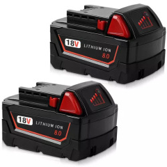 18VはMilwaukee m 18電池m 18b 6 c 8.0 Ahリチウムイオン48-11-1860 4に適用します。