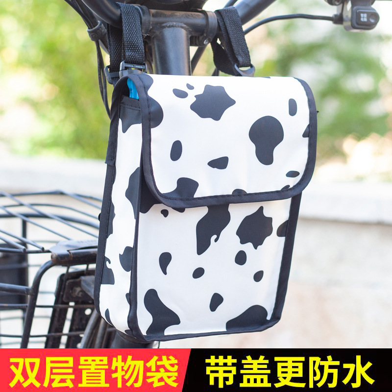 電気自動車の自転車の掛け物は車を包んで前を大容量の立体の収納袋のオートバイを包んで荷物の袋を掛けます。|undefined