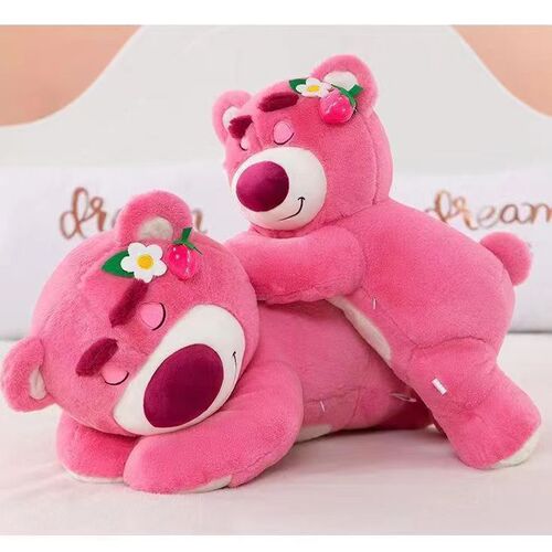 Party style strawberry bear plush toy doll doll hug bear cloth doll girl birthday gift one piece on behalf of the generation