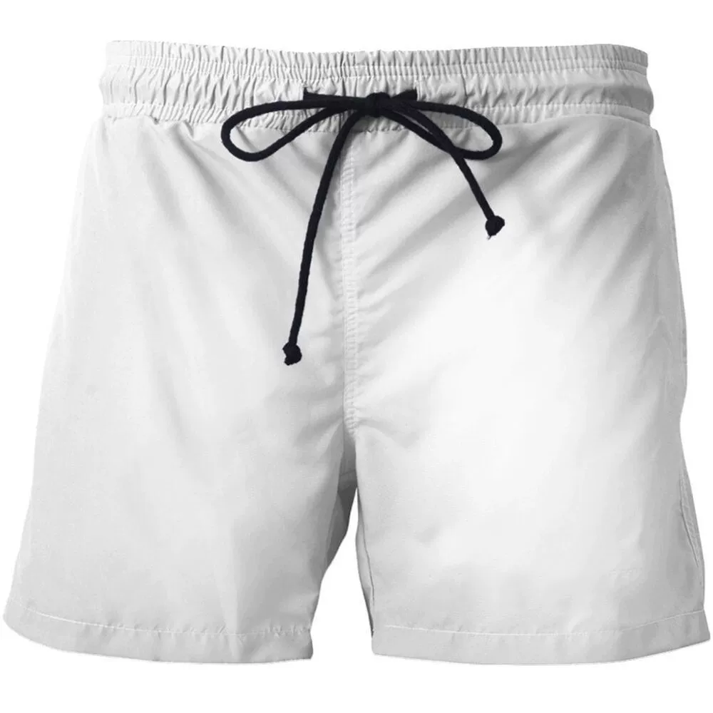 Beach shorts for leisure, oversize, 3D digital printing service
