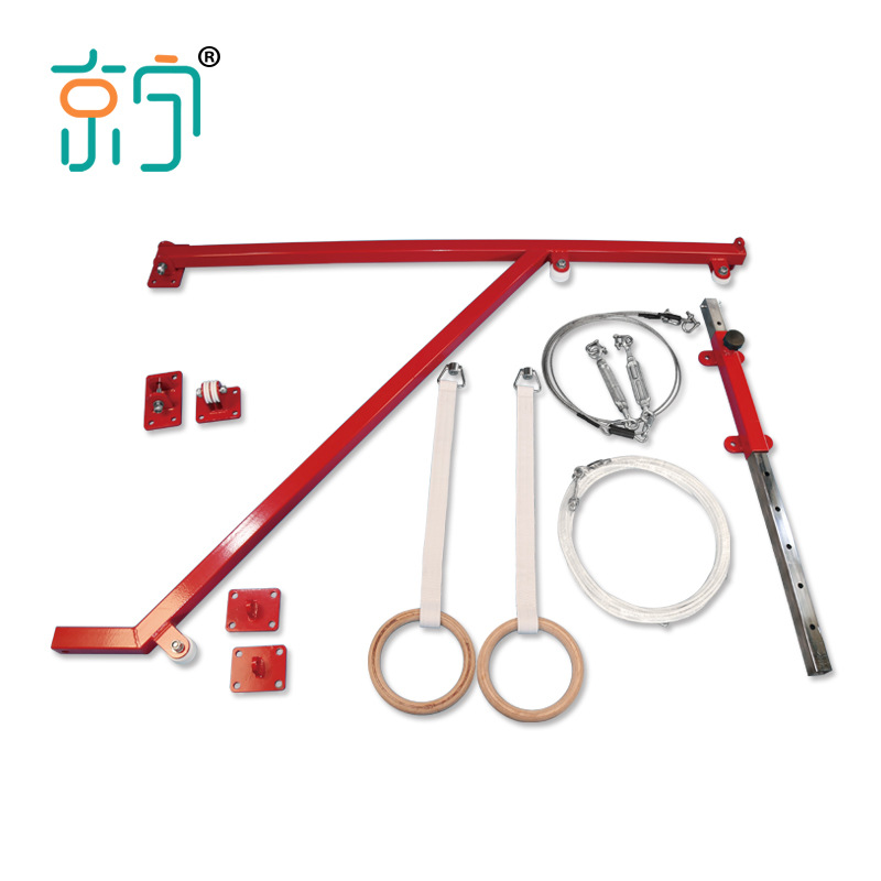 [Jingning] Gymnastics Wall Ring Training Equipment High-Strength Birch Ring Ring Export Quality Factory Direct Supply