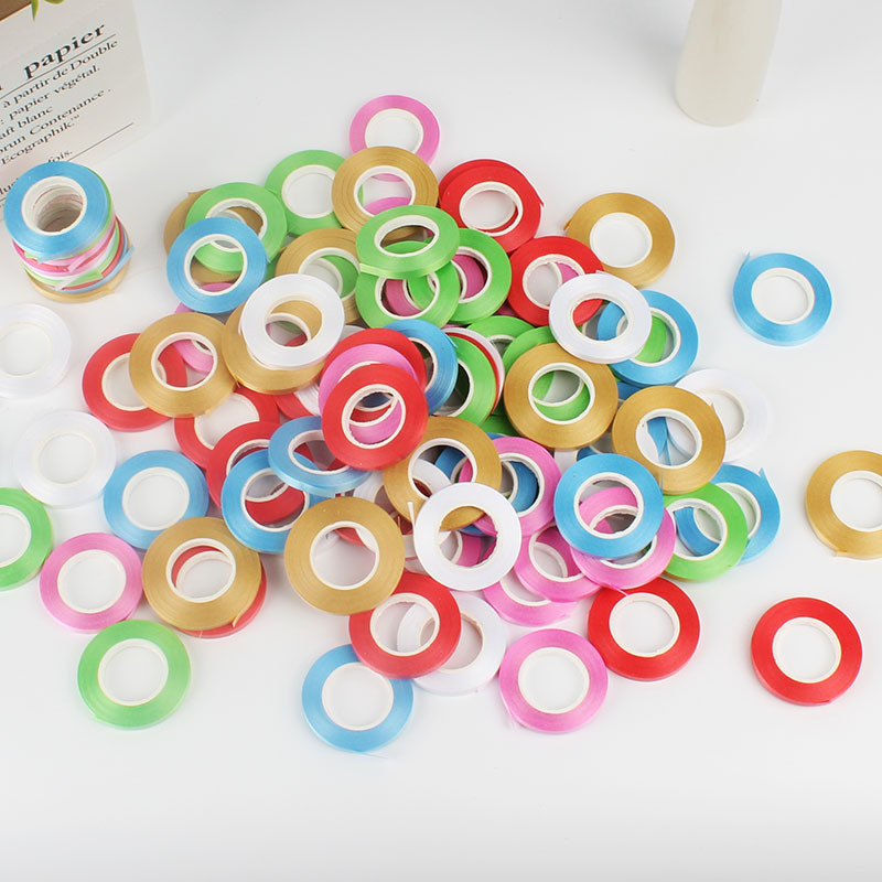 Fábrica directa 10 m pequeño rollo globo cinta cumpleaños fiesta boda decoración cinta al por mayor