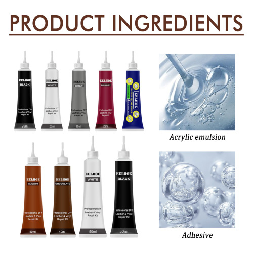 EELHOE Car Leather Complementing Cream Leather Bags, Shoes Leather Renovation Sofa Leather Complementing Cream