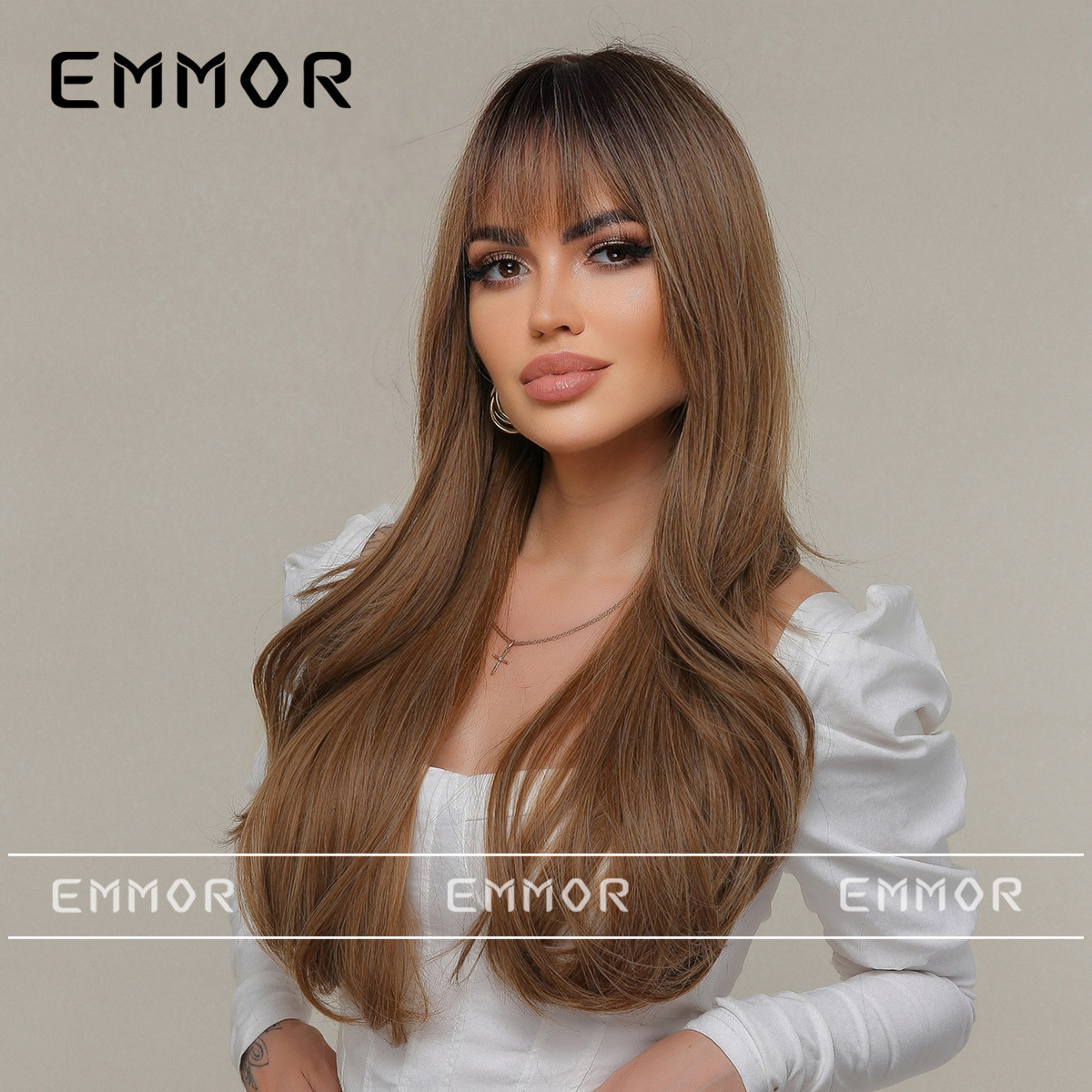 Marrón claro (lc8074-4)24 pulgadas