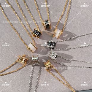 V��߰�CNC���ƿ�18kõ������ɺڰ��մ�С�t����Ů925�y�����l