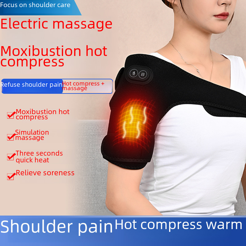 Electric heating shoulder hot compress shoulder protector to warm…