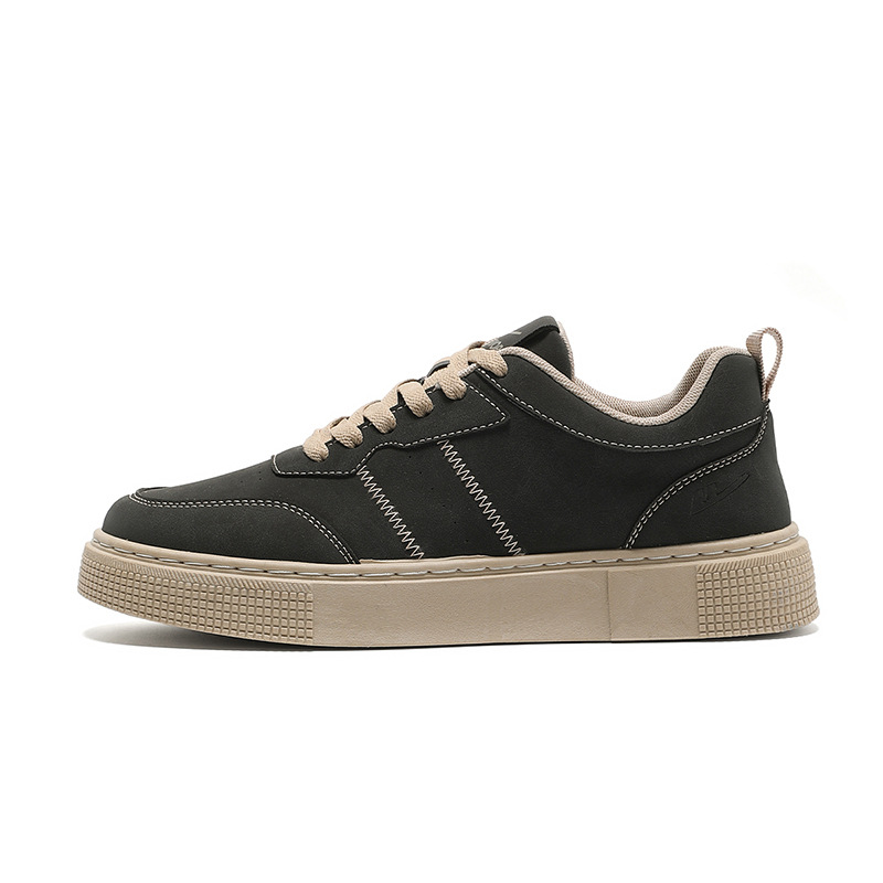 Returning simple color sólido zapatos de trabajo de estilo hombre de viaje de negocios zapatos de skate casual de viaje diario