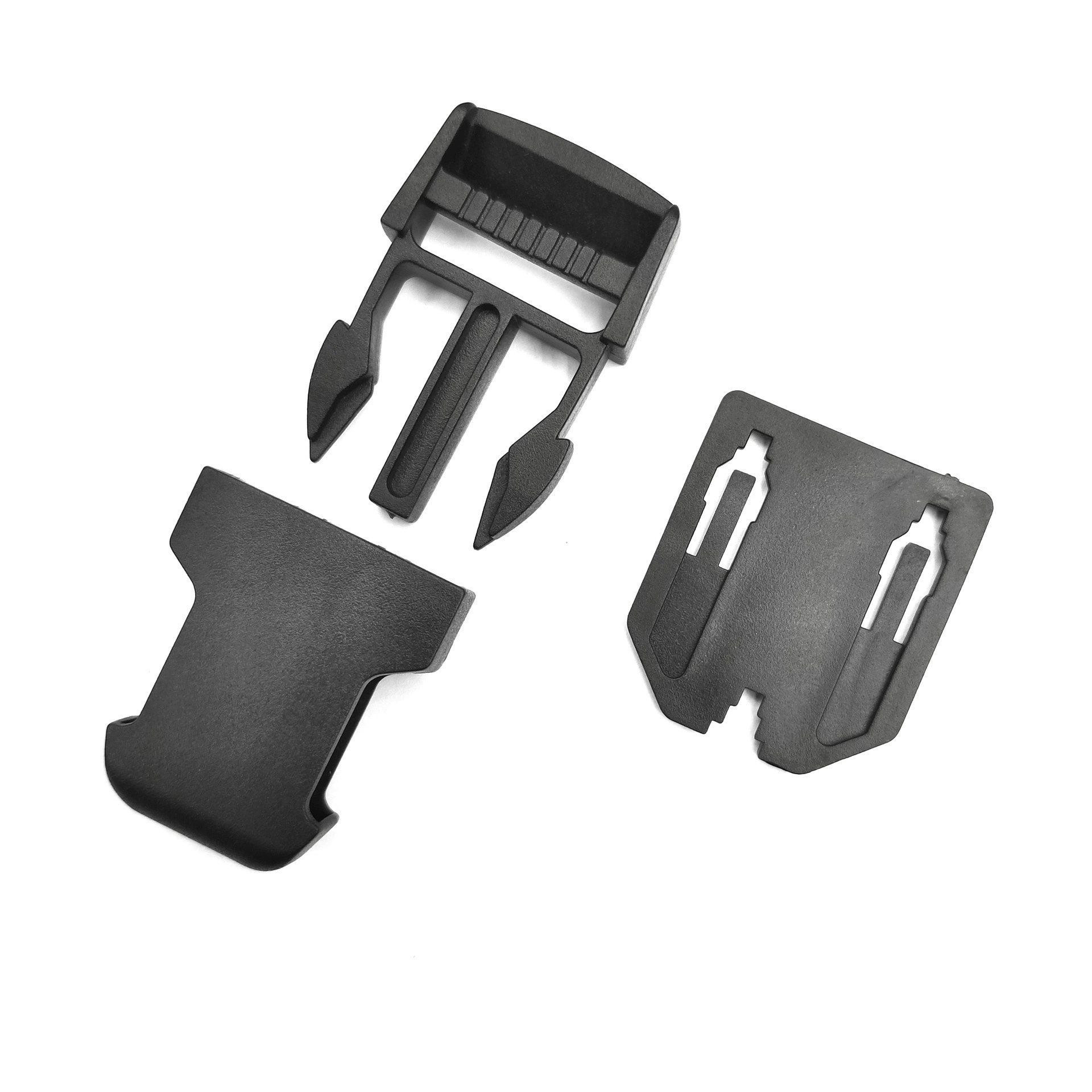 Plastic backpack with clasp, set, tactics belt bag, bag accessory, 20-25mm, 3 piece set
