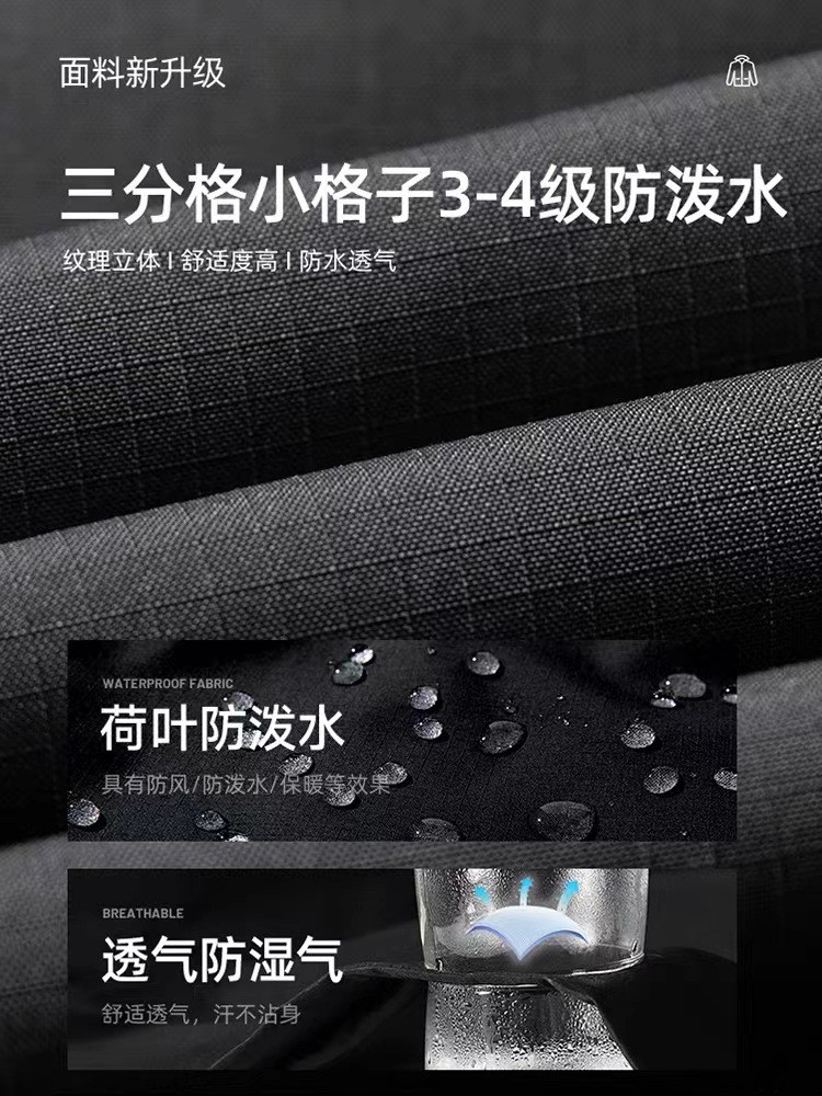 Fleece-Lined and Thickened Three-In-One Outdoor Pants for Men and Women, New Autumn and Winter Loose Straight-Leg Outdoor Sports Hiking Cargo Pants for Women 4