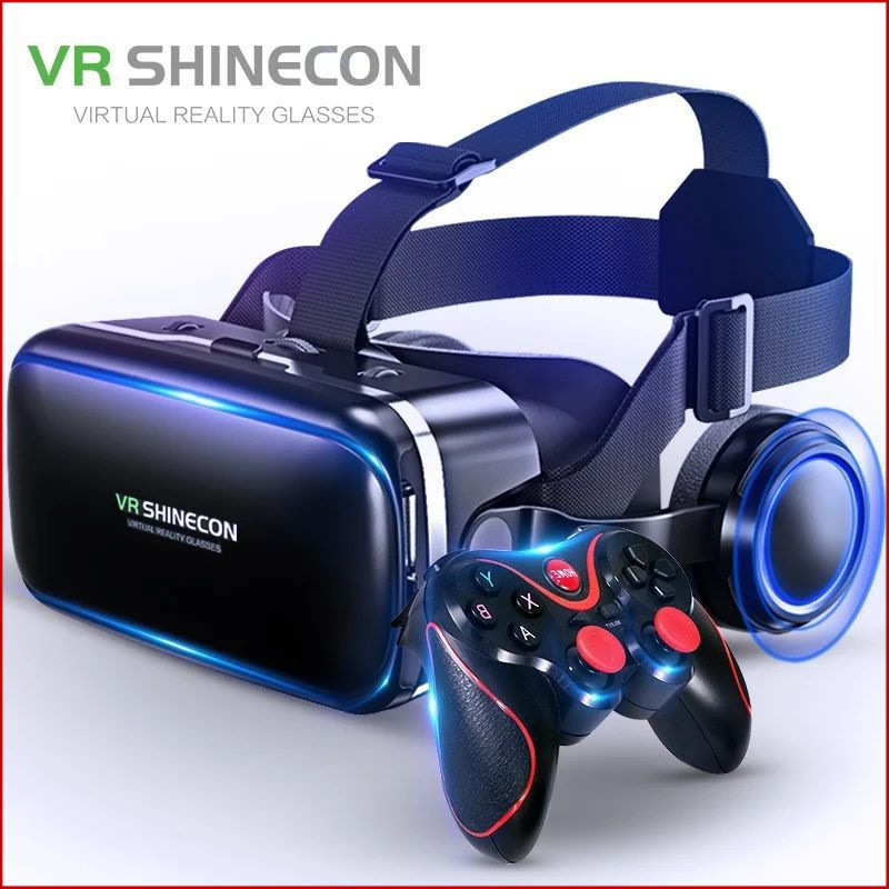 VR-очки Qianhuan Magic Mirror 8-го поколения, погружающие 3D стерео очки для мобильных телефонов, домашний кинотеатр