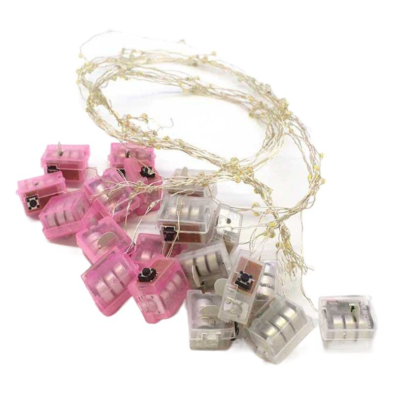 Кошачьи уши ручной работы Кроличьи уши Гирлянда Аксессуары для оголовья Светодиодные гирлянды Аксессуары для гирлянд 10 ламп Кошачьи уши Световая гирлянда в наличии