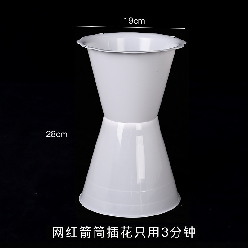 卸売フラワーシェルフラワーアレンジメントベース、花屋用花材、DIY矢筒型フラワーアレンジメントツール、四角いフラワーアレンジメントツール