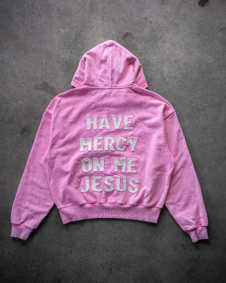 Moletom com capuz e zíper, estilo streetwear retrô unissex, com estampa de letras, caimento solto, jaqueta tipo pulôver para homens e mulheres_voghion.com
