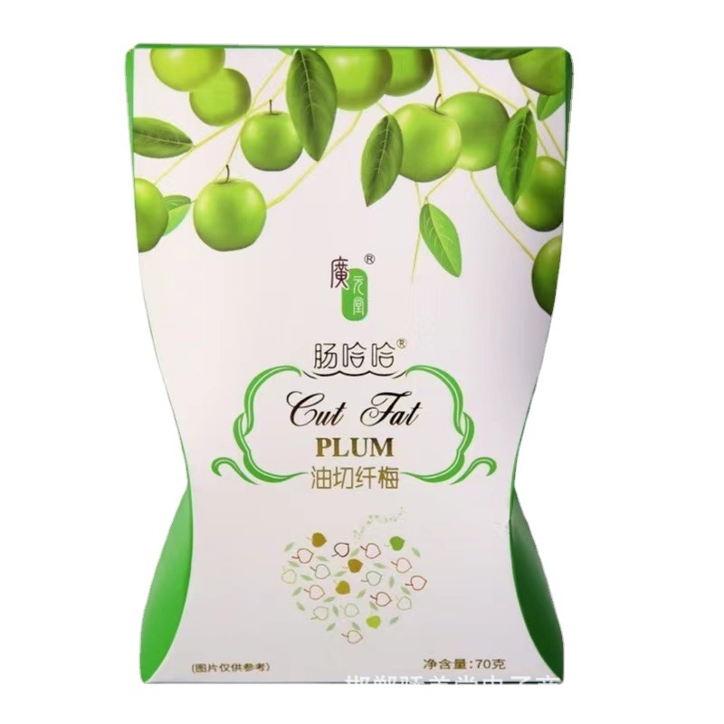 [5 boxes]Guangyuan Church Haha Fiber plum 70g/ box Chowchow Green Plum reunite with fermentation Fruit and vegetable powder