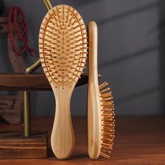 Wholesale Bamboo Air Cushion Massage Comb for Straightening and Knot-Free Use, High Elasticity Head Massage Airbag Comb