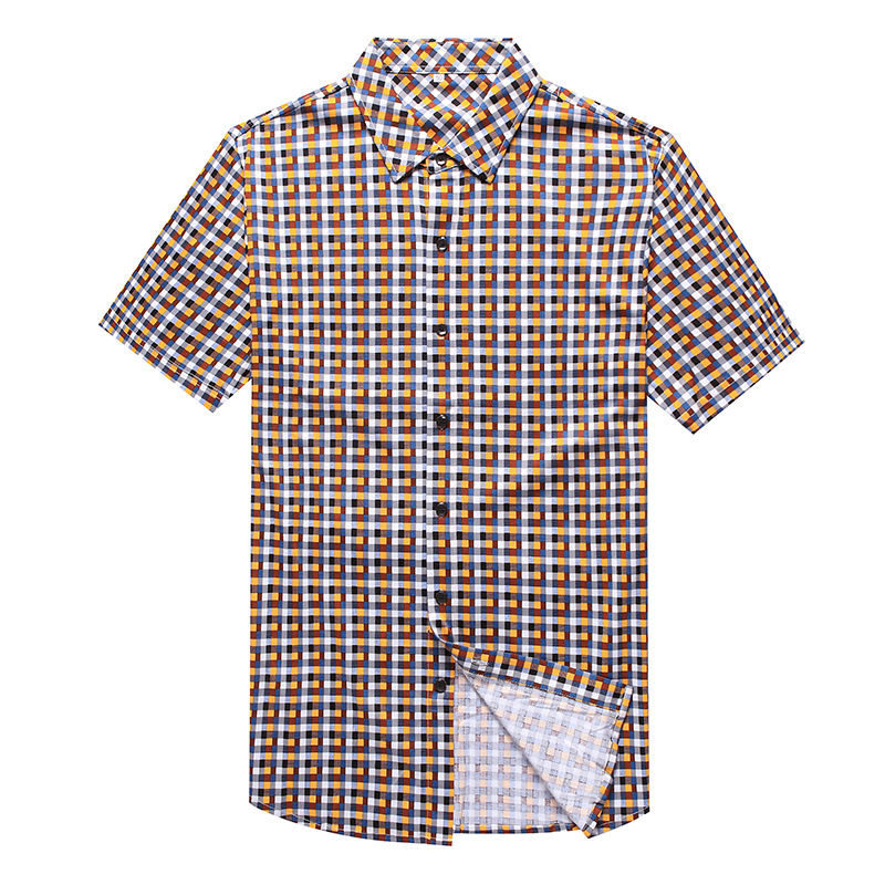 Summer cotton breathable comfortable smooth shirt