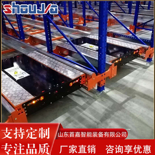 Direct Supply from Manufacturer of Cold Storage Type Shuttle Car Pallets, Customizable Standard Shelf Car Rgv Trolley, Electric Cold Storage Special-Purpose