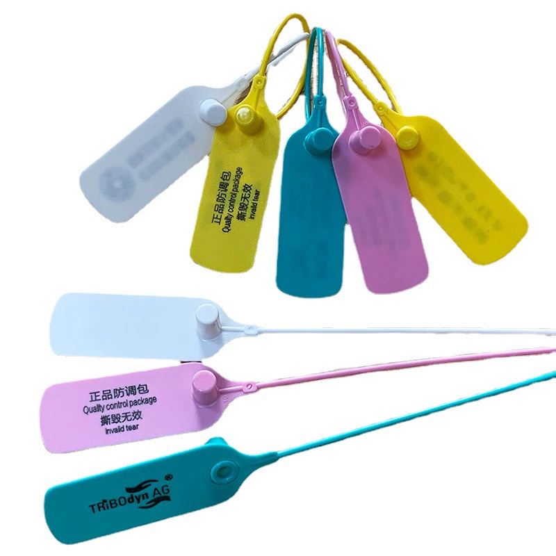 Заводская анти-Регулируемая пряжка для сумки пластиковая защита от подделок Противоугонная Пряжка бирка для сумки для одежды этикетка с защитой от разборки Пряжка пластиковое уплотнение