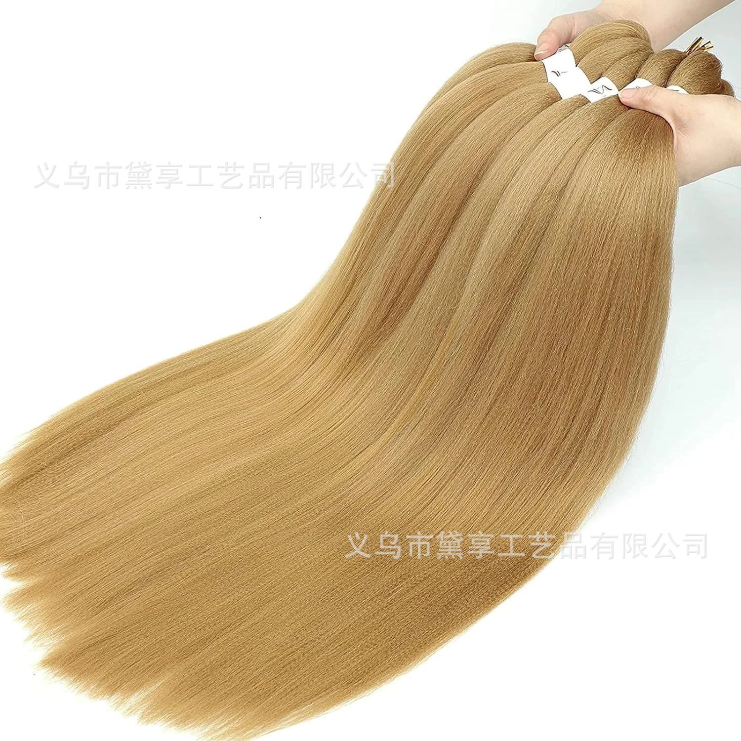 Peruca transfronteriza PVC ignífugo a baja temperatura africano aguja de trenza de trenza extensión EZ gran trenza esponjosa ajuste de baja temperatura