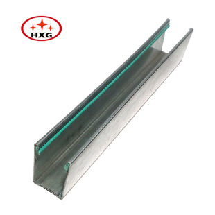 Wholesale Rolling Shutter Door Galvanized Buffer Guide Slot Rolling Shutter Door with Rubber Pad Guide Rail Accessories