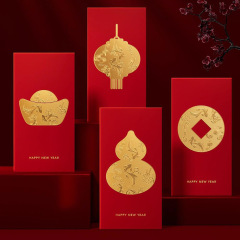 马年红包现货2026春节七夕新款批发年会港版利是封小量加LOGO金封