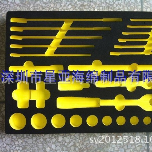 EVA防震包装材料 EVA全新料无气味内衬盒防震包装EVA海棉高密度