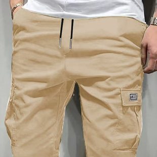 Cross-Border European Size Men's Summer Shorts, Foreign Trade Cargo Pants, Men's Casual Sports Breathable Five-Point Pants, Plus Size