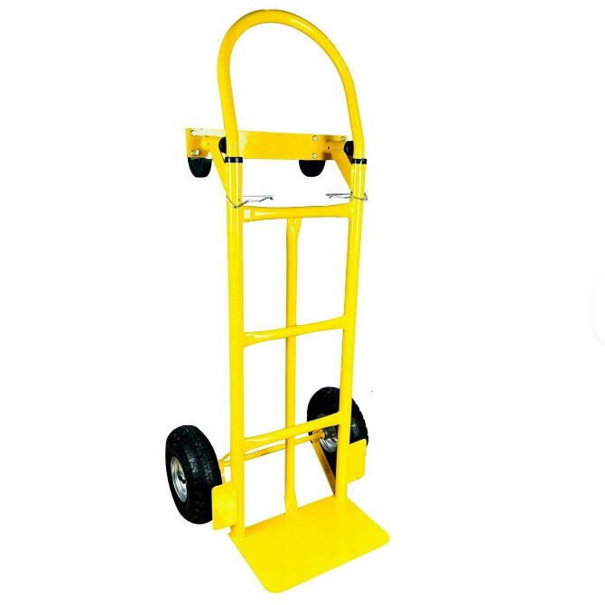 Four-Wheel Warehouse Cart, Tiger Cart, Handcart, Adjustable Height, Detachable Handle, Multi-Functional Warehouse Cart, Tool Cart