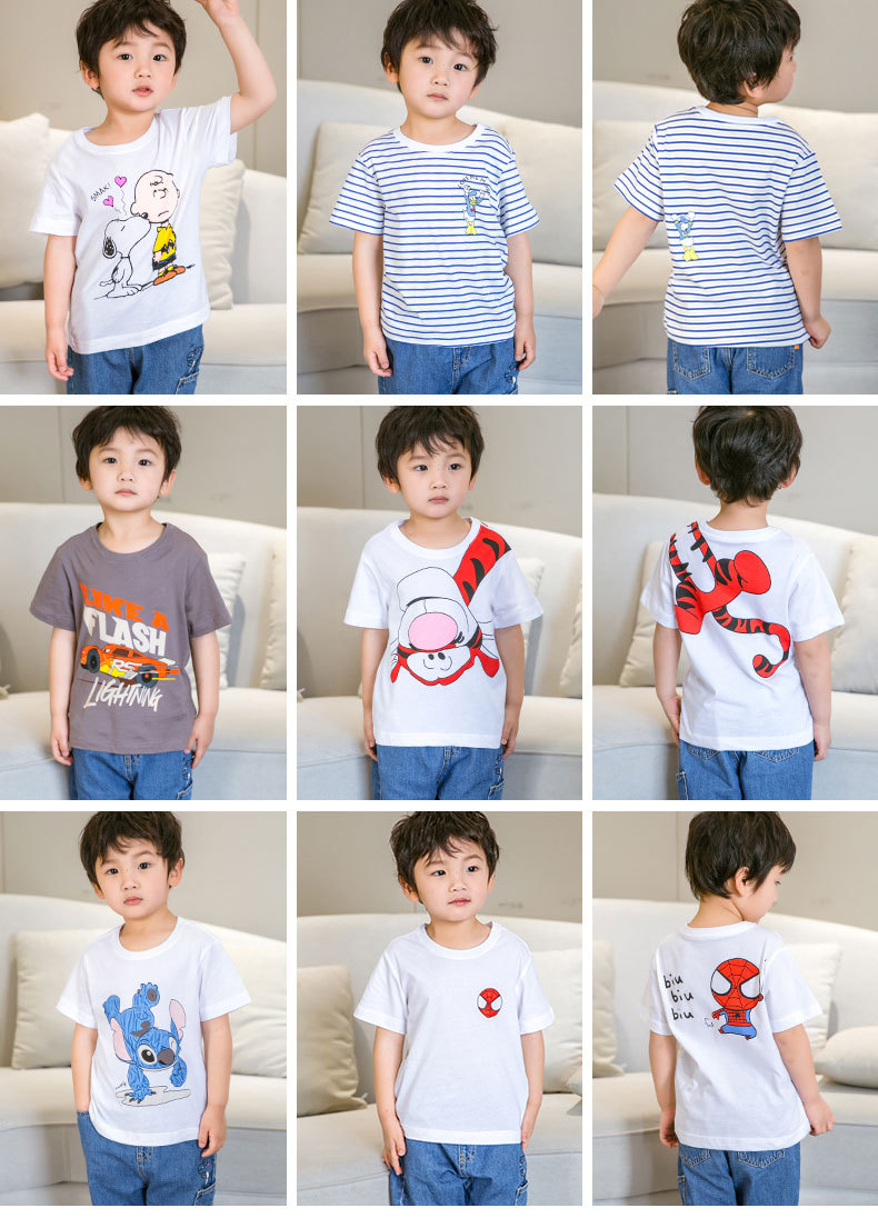 T-shirt enfant en coton - Ref 3440673 Image 59