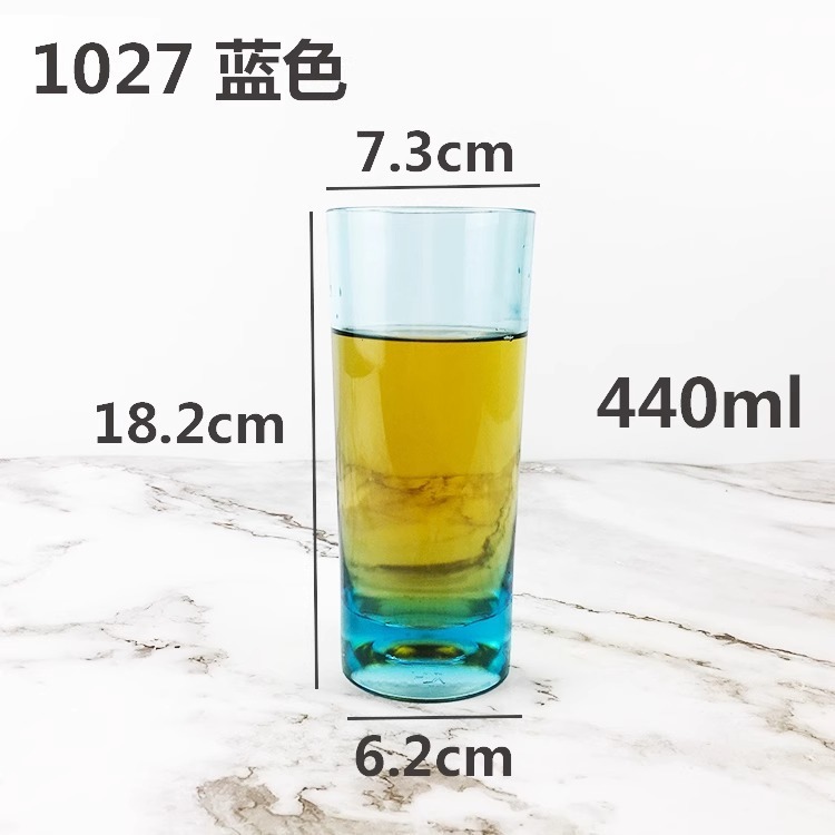アクリルカップ透明プラスチックストレートカップレストランホテルティーカップ飲料ジュースカップ落下防止商業|undefined