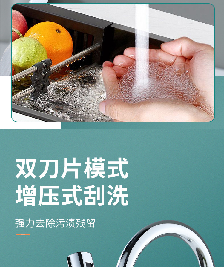 Feiyu Waterfall Faucet, household splash-proof faucet, universal shower head extender, four-speed rotating bubble generator, universal undefined