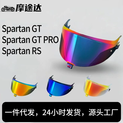 Spartan Lenses Are Suitable for Spartan Gt/Pro/Rs Lens Helmets, Sun Protection Day and Night Universal Mirror Plating