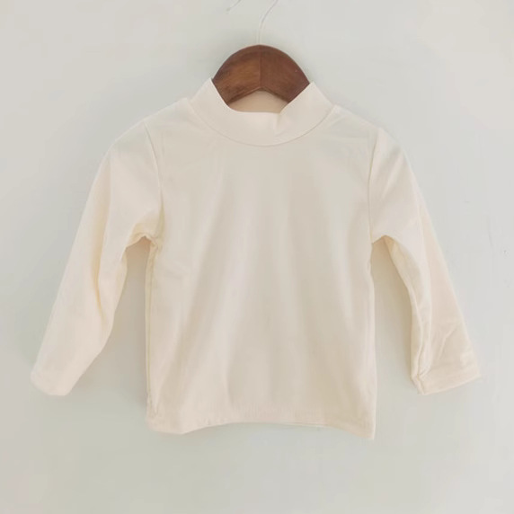 2025 Niños de camisa de base de terciopelo otoño y invierno nueva moda para hombres y niñas de color sólido chaqueta caliente de manga larga