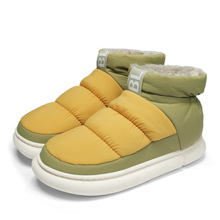 Men's Bread Snow Boots 2025 Amazon Independent Site Winter Men's Shoes Cotton Shoes Parent-Child Shoes