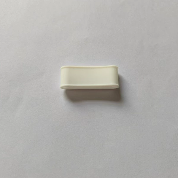 White glossy