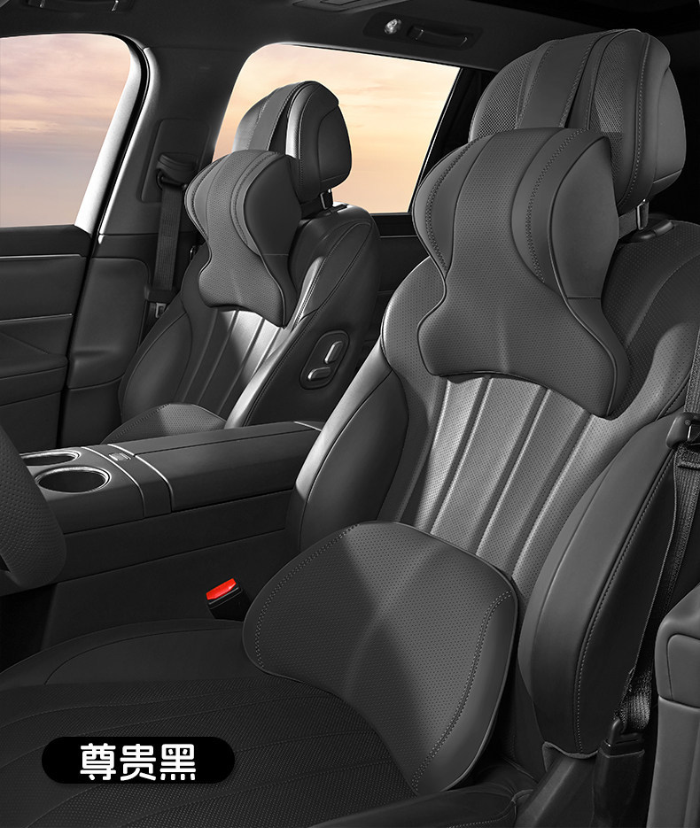 BMW headrest for 3 Series, 5 Series, X1/X3/X5/i3 car seat cushion, neck support pillow, lumbar support pillow, car pillow