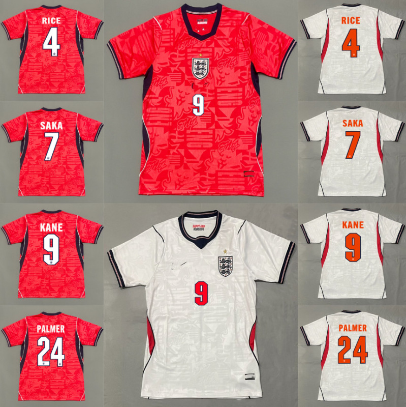 Usa, Canada, and Mexico 2026 National Team England Home Jersey Kane Original Print Away Fan Thai Version Football Shirt