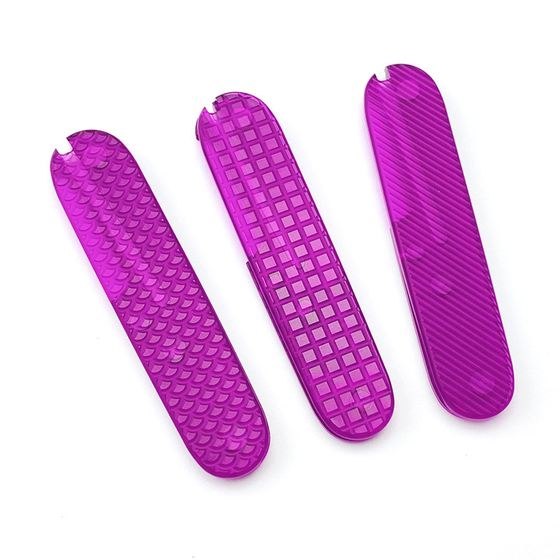 维氏91MM瑞士军刀透明亚克力贴片 91毫米瑞士军刀改柄DIY刀具