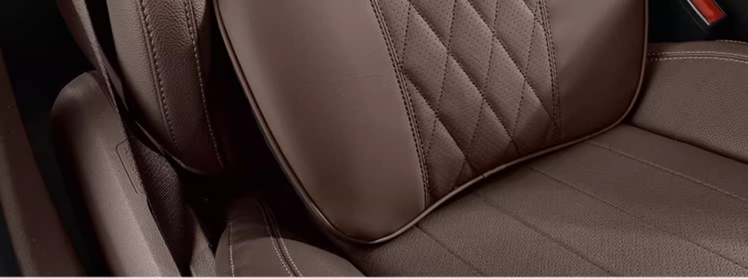 Suitable for Mercedes-Benz, Bmw and Audi Cars, Comfortable Headrest, Lumbar Support, Neck Pillow, Universal High-End Interior Supplies for All Seasons