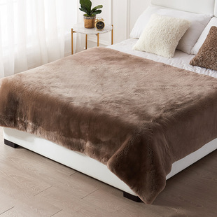 Australian Sheepskin Fur Cushion Sheep Shear Mattress Fur Integrated Household Plush Cushion Student Elderly Warm and Moisture-Proof Mattress