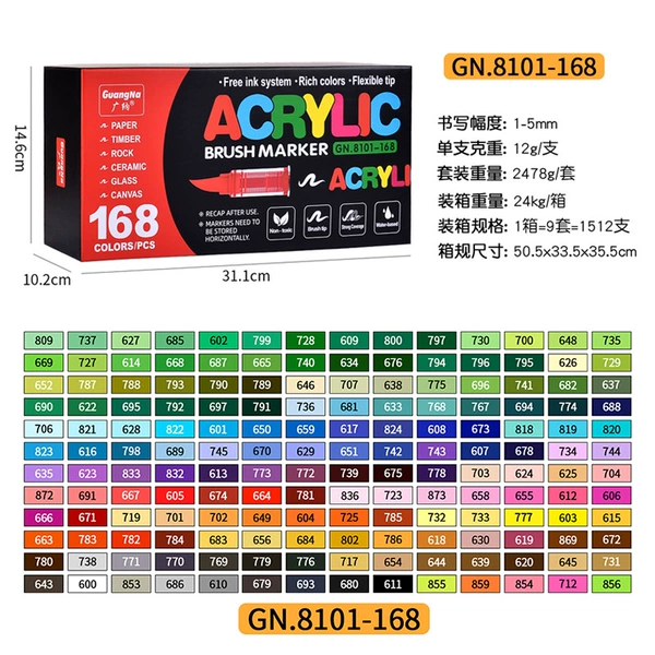GN8101-168 color set