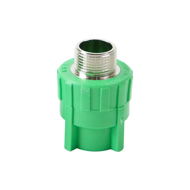 PPR nuevo material de alambre interno y externo igual diámetro de reducción de accesorios de tubería directa tubería de agua completa de fontanería conector de fusión en caliente ventas directas de fábrica