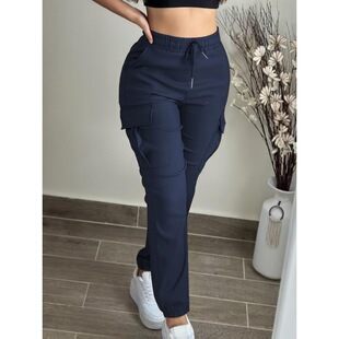 K 75242 Drawstring Cargo Pants Ůʿ���bѝ �羳�����R