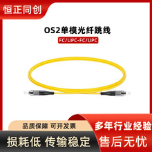 1/2/3m 9/125μmOS2光纤跳线 FC/UPC-FC/UPC 单工单模光纤跳线