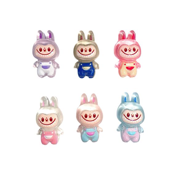 transparent luminous cloth cloth cartoon resin accessories diy hairpin headdress mobile phone case patch cream glue material