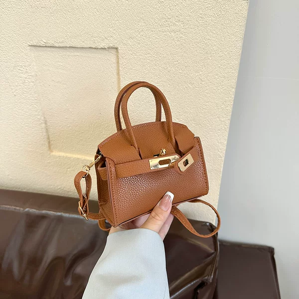 Mini Small Bag 2025 Autum New Mini Handbag Fashionable Decorative Coin Purse Foreign Style Simple Crossbody Bag