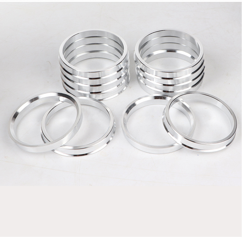 Factory Direct Sales Car Wheel Hub Reducer Ring Modified Aluminum Alloy Center Hole to 73.1 Washer Hub Ring Wholesale